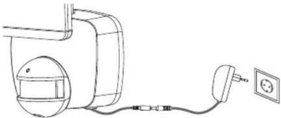 BRENNENSTUHL SOL 800 DE 3495 - Charging from a power outlet: - 1