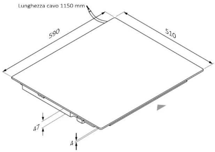ROSIERES RID64DCS - Larghezza 603.1 - 1