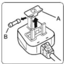 IGNIS IG55TM 4120 S - Elektrische Informationen (für Stecker vom Typ UK) - 3