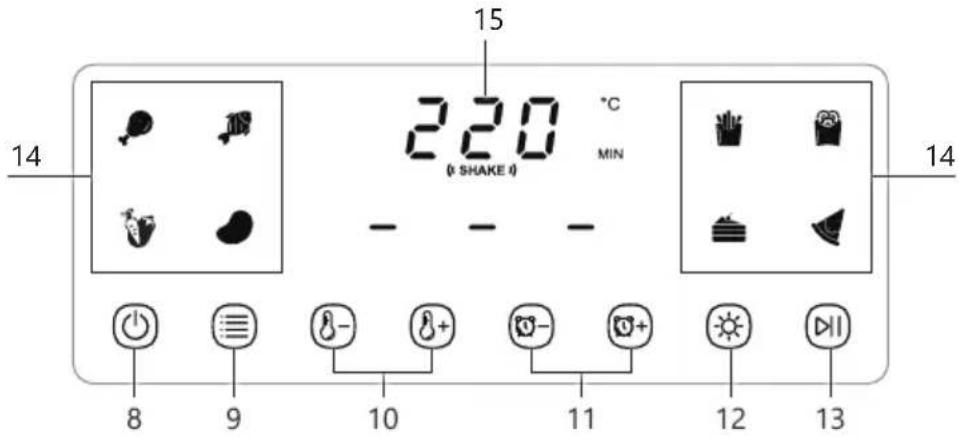 DOMO DO1136FR - PIEZAS - 3