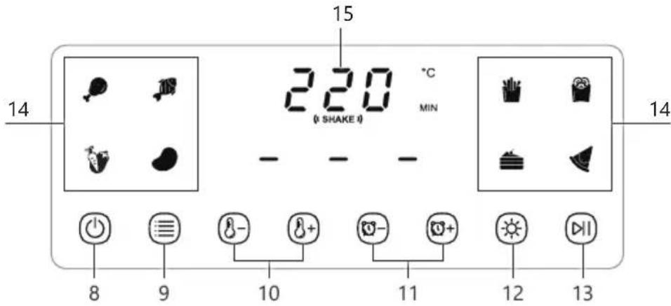 DOMO DO1136FR - COMPONENTI - 3