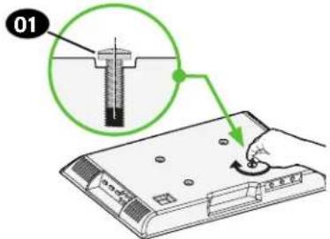 SANUS VLFS820 - STEP 1 Attach TV Brackets to TV - 3