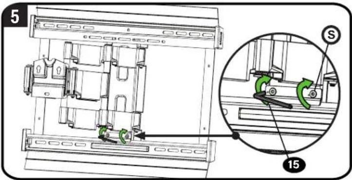 SANUS VLFS820 - STEP 3 Hang TV onto Wall Plate - 6