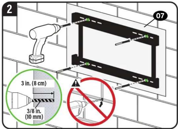 SANUS VLFS820 - Concrete Anchors are not included - 2