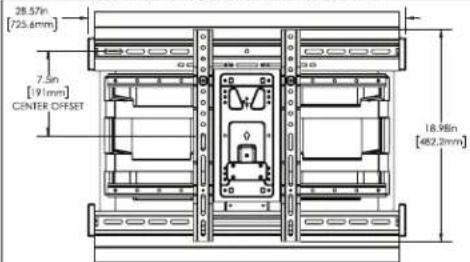 SANUS VLFS820 - Dimensions - 6