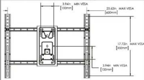 SANUS VLFS820 - Dimensions - 1