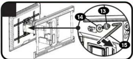 SANUS VLFS820 - REMOVING THE TV - 3