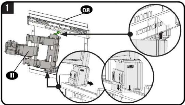 SANUS VLFS820 - STEP 3 Hang TV onto Wall Plate - 2