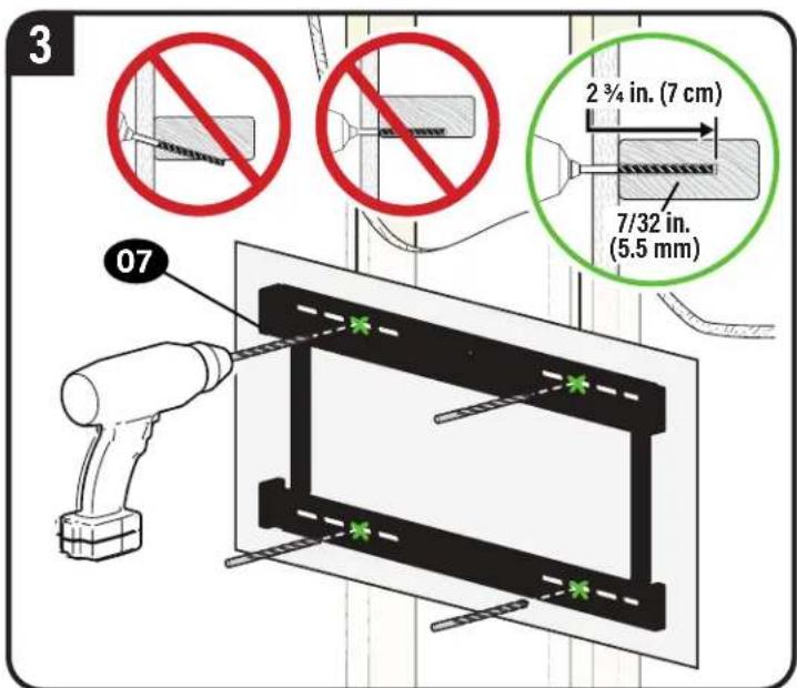 SANUS VLFS820 - AUTION: Avoid potential personal injury or property damage! - 3