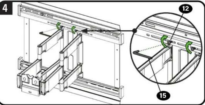 SANUS VLFS820 - STEP 3 Hang TV onto Wall Plate - 5