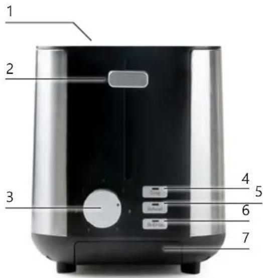 DOMO DO967T - PARTS - 1