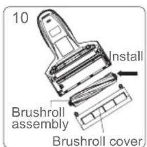 JIMMY BX7 Pro Max - Brushroll Cleaning and Installation - 9