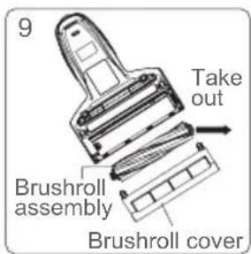 JIMMY BX7 Pro Max - Brushroll Cleaning and Installation - 8