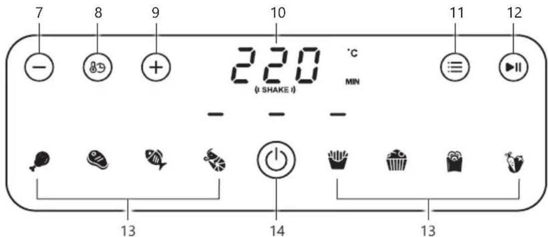 DOMO DO1148FR - COMPONENTI - 2