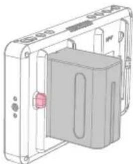 Neewer F700 - Alimentation - 2
