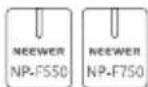 Neewer F700 - Alimentation - 3