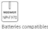 Neewer F700 - Alimentation - 4