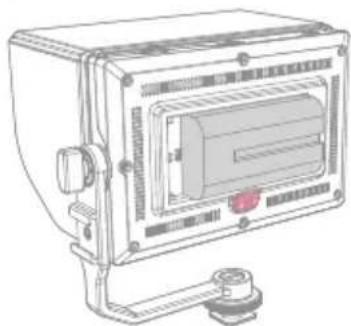 Neewer F500 - Alimentation - 2