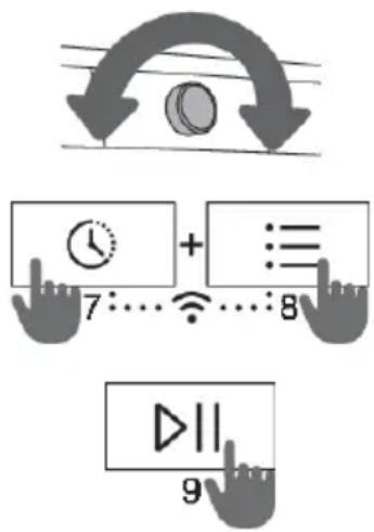 HISENSE WF5V943BW/BLX - WieaktiviertmanWi-Fi(WLAN)aufdemGerät? - 2