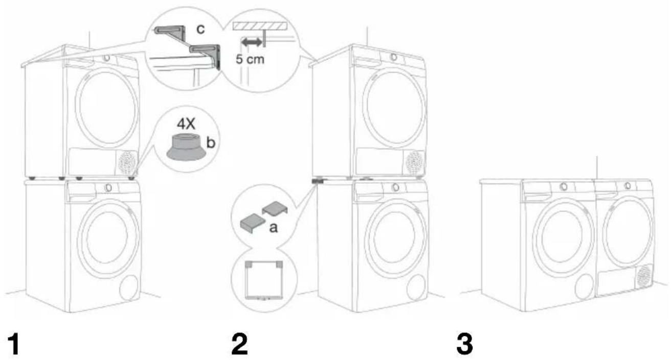 HISENSE WF5V943BW/BLX - Positioningthewashingmachine - 1