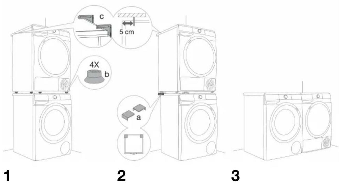 HISENSE WF5V943BW/BLX - AufstellungderWaschmaschine - 1