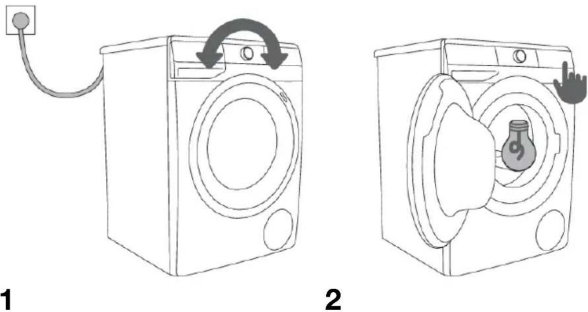 HISENSE WF5V943BW/BLX - Étape2:préparationdulingeavantlavage - 2