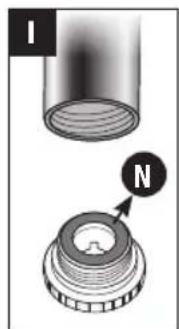 LAICA Genova RK10A01 - VORBEREITUNG DES FILTERS FÜR DEN HAHN - 3