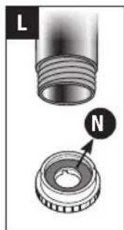 LAICA Genova RK10A01 - VORBEREITUNG DES FILTERS FÜR DEN HAHN - 4