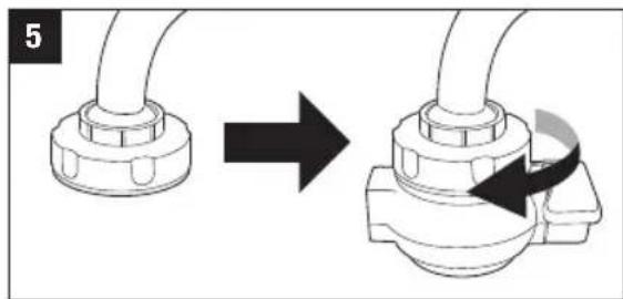 LAICA Genova RK10A01 - VORBEREITUNG DES FILTERS FÜR DEN HAHN - 8