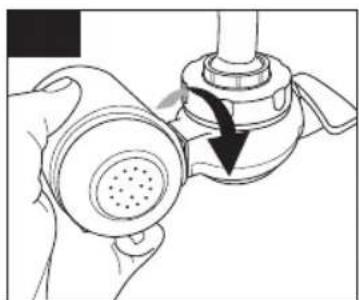 LAICA Genova RK10A01 - PREPARING THE TAP FILTER - 20