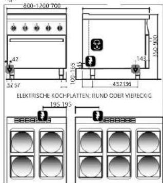 Royal Catering RC-ECP6T - 1