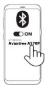 Avantree AS70P - Connexion à un appareil Bluetooth - 2
