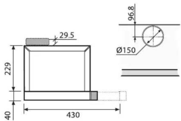 ETNA AW9075RVS - Drilling the Support surface and Fitting the Hood - 2