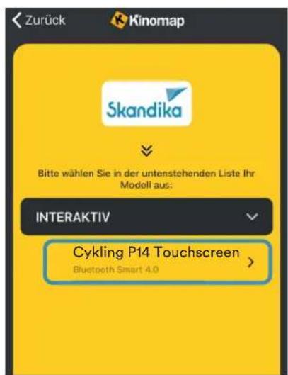 Skandika Cykling P14 Touchscreen - KINOMAP - 9