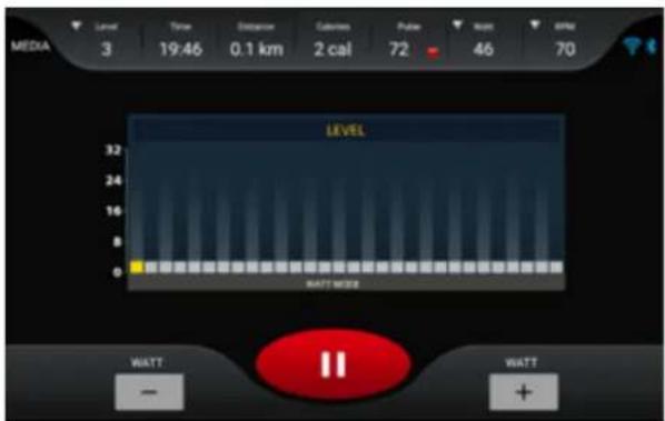 Skandika Cykling P14 Touchscreen - WATT mode - 4