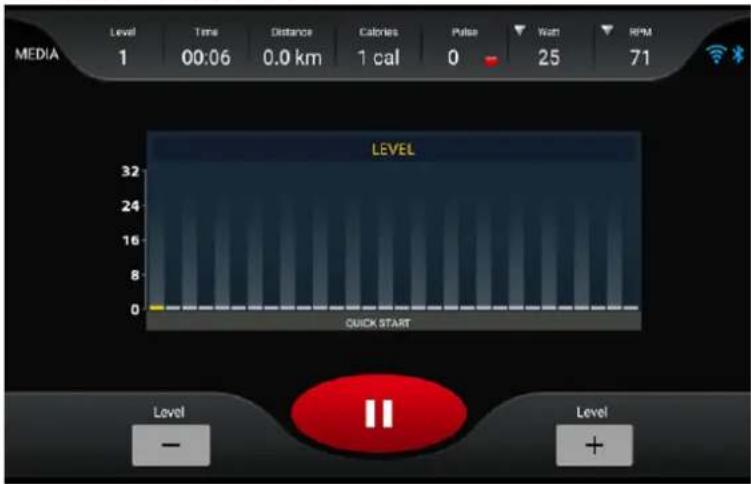 Skandika Cykling P14 Touchscreen - WORKOUT - 1