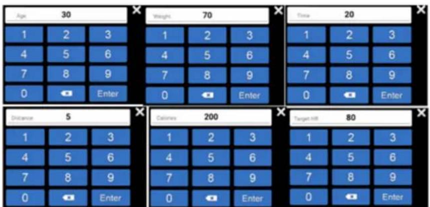 Skandika Cykling P14 Touchscreen - GEMEINSAME FUNKTIONEN DER 7 TRAININGSMODI - 2
