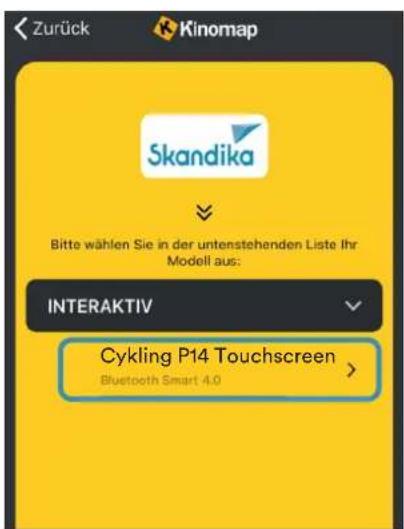 Skandika Cykling P14 Touchscreen - KINOMAP - 9