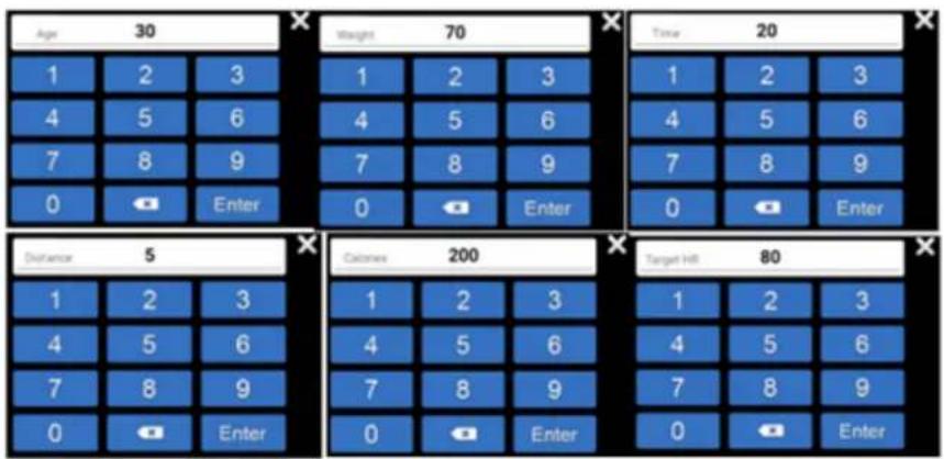 Skandika Cykling P14 Touchscreen - SHARE FUNCTIONS OF THE 7 EXERCISE MODES - 2