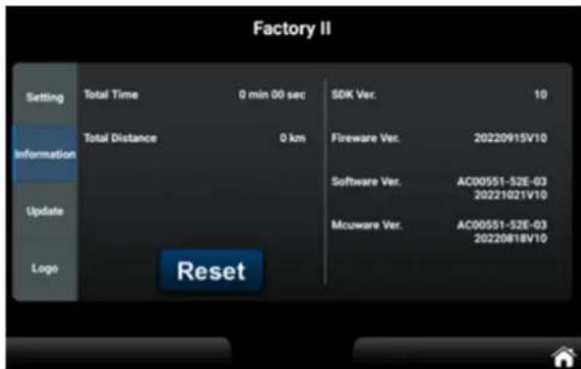 Skandika Cykling P14 Touchscreen - Engineering Mode I Funktionsseite - 3