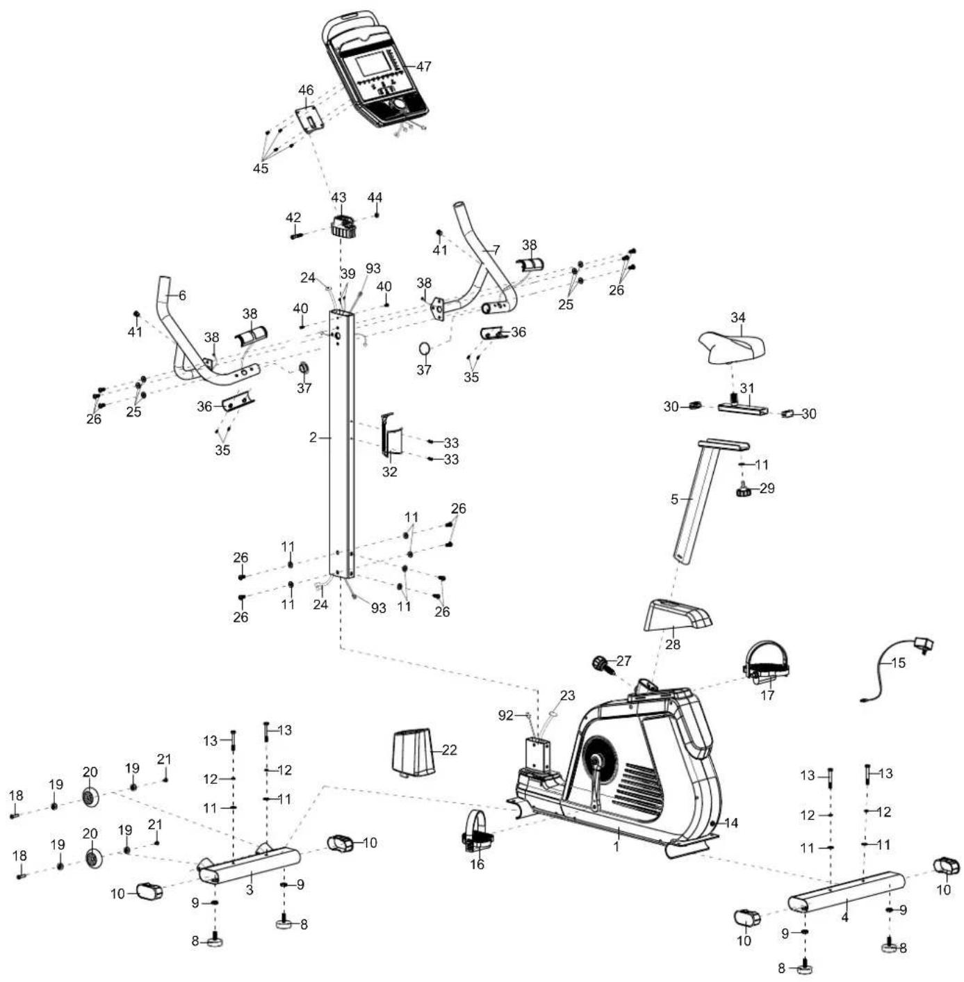 Skandika Cykling P14 - SKANDIKA Sangle de poitrine Bluetooth - 1