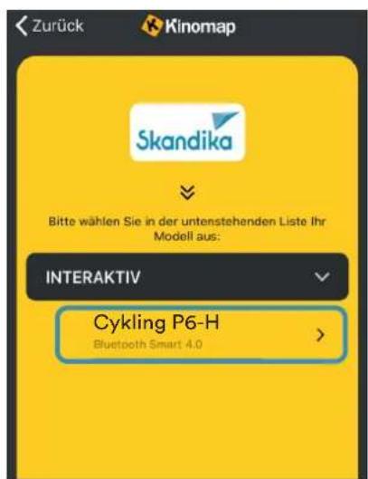 Skandika Cykling P6-H - KINOMAP - 6