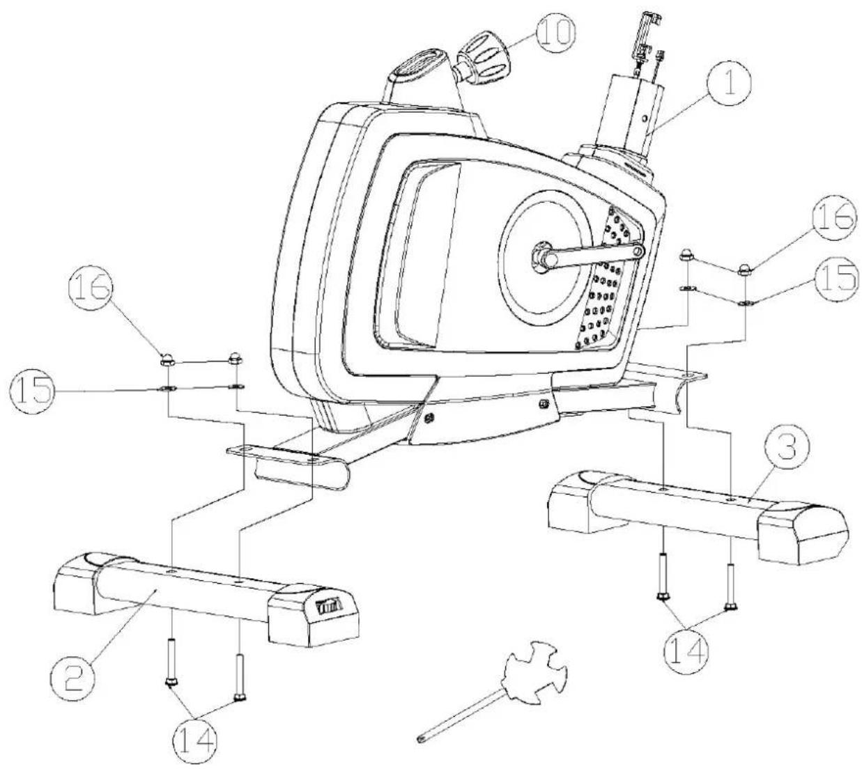Skandika Bragi - STEP 1: ATTACHING THE STABILIZERS - 1