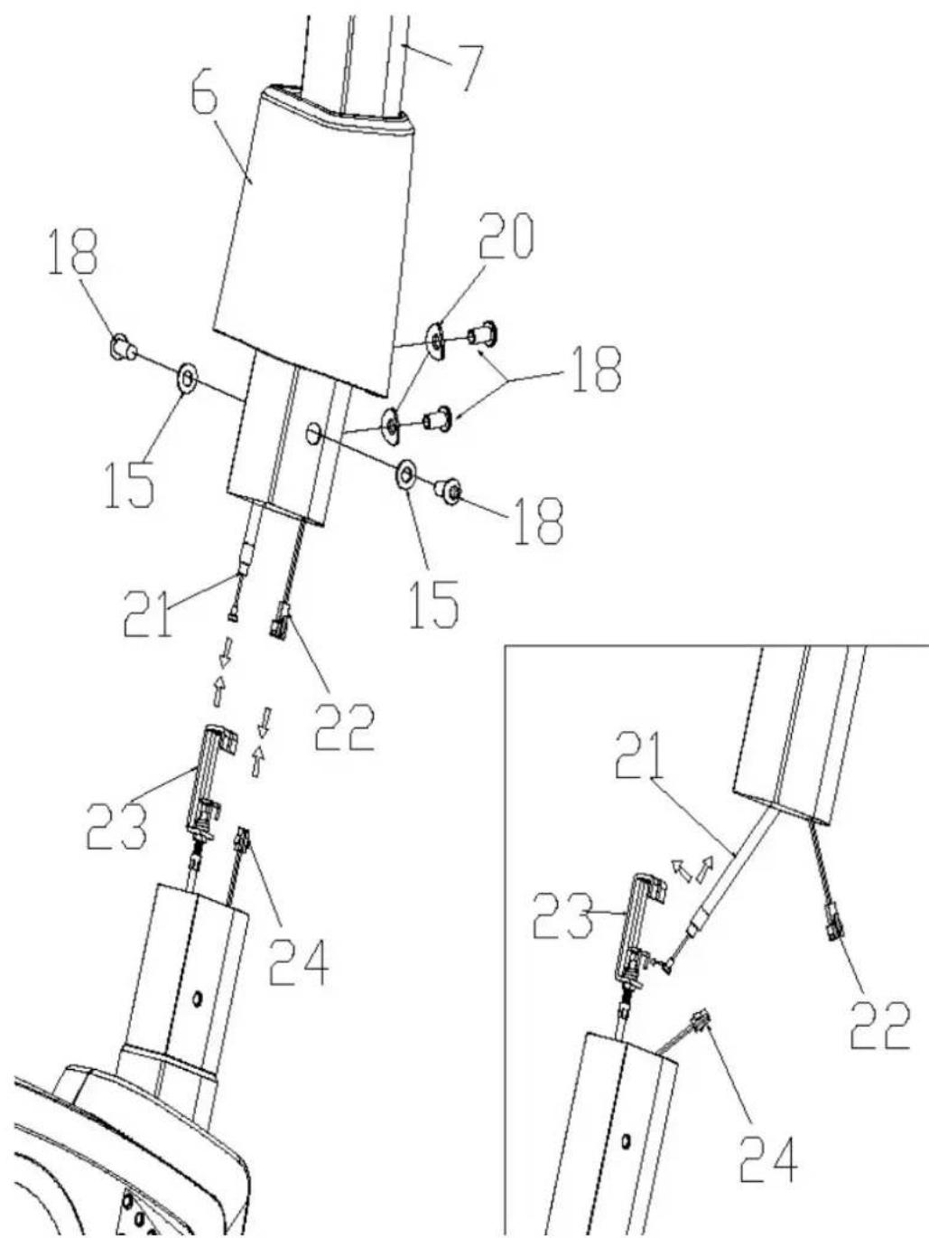 Skandika Bragi - Bedienung des Feststellers (10): - 2