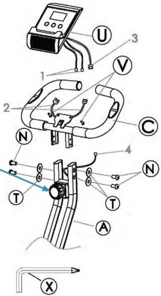 Skandika Foldaway X-1200 - RESISTANCE ADJUSTMENT - 2