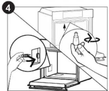 HOOVER HO6 UF3T1HTX - Removal and Cleaning of the Glass Door - 2