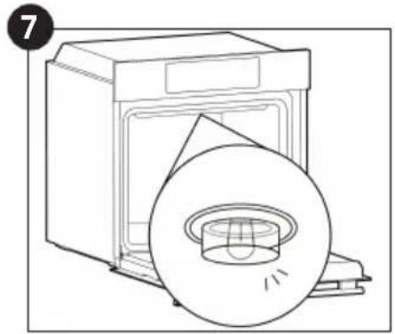 HOOVER HO6 UF3T1HTX - Removal and Cleaning of the Glass Door - 5