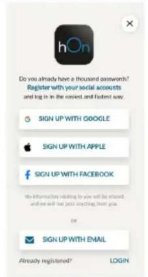 Do you already have a thousand passwords? Register with your social accounts and log in the easiest and fastest way. SIGN UP WITH GOOGLE SIGN UP WITH APPLE SIGN UP WITH FACEBOOK No information relating to you will be shared and we will not get anything from you. OR SIGN UP WITH EMAIL Already registered? LOGIN