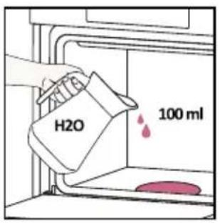 H2O 100 ml