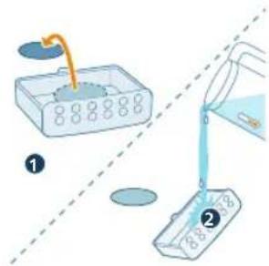 PHILIPS HU1510 - Cleaning the aroma pad and box - 2